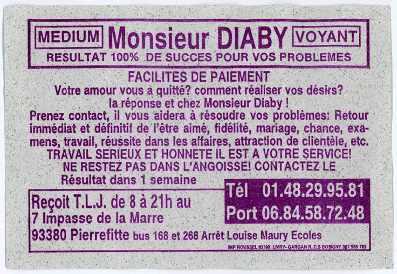 Monsieur DIABY, Seine St Denis