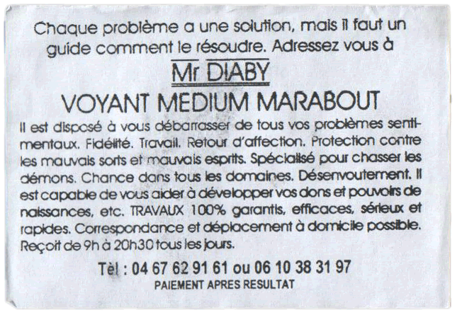 Monsieur DIABY, Hrault, Montpellier