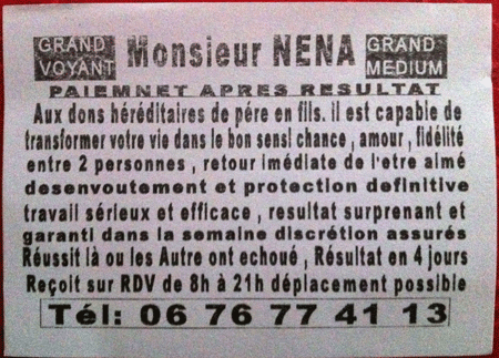 Monsieur NENA, (indtermin)