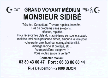 Monsieur SIDIB, Dijon
