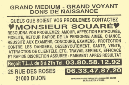 Monsieur SOUAR, Dijon