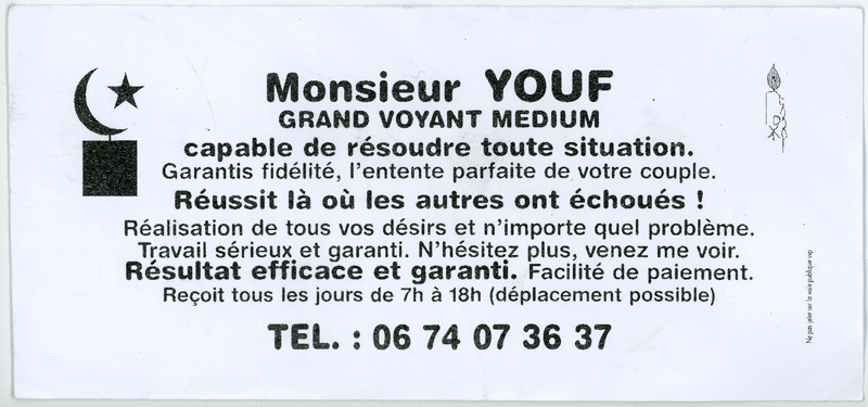 Monsieur YOUF, (indtermin)
