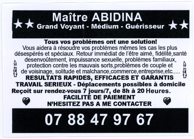 Maître ABIDINA, Rouen