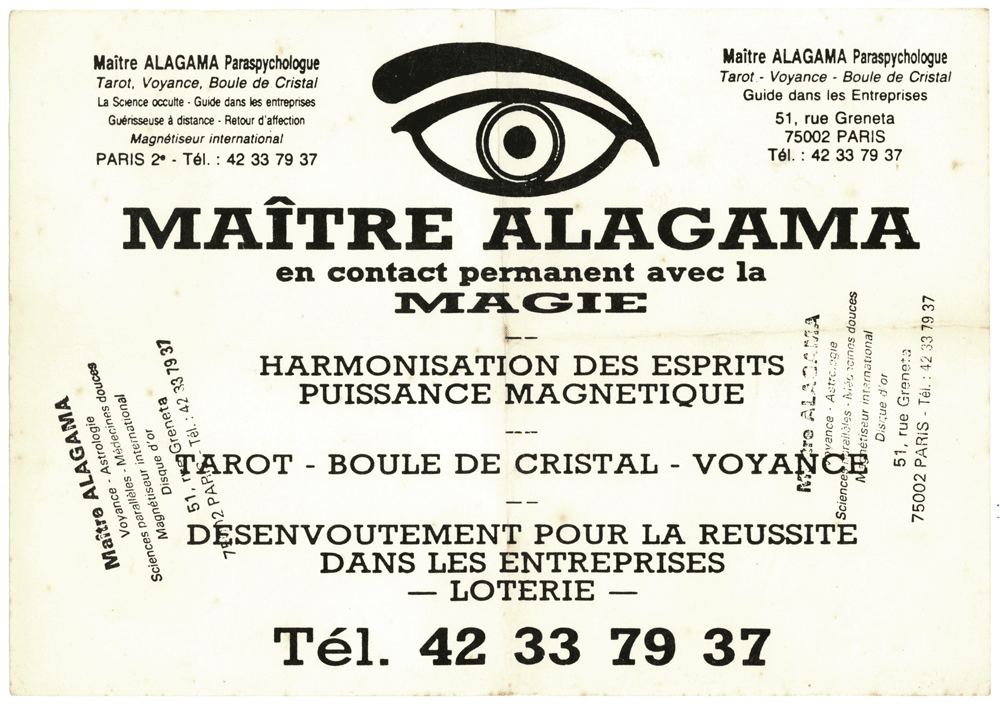 Maître ALAGAMA, Paris