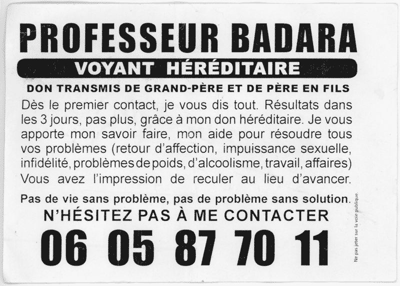 Professeur BADARA, Grenoble