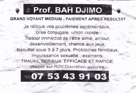 Professeur BAH DJIMO, Rouen