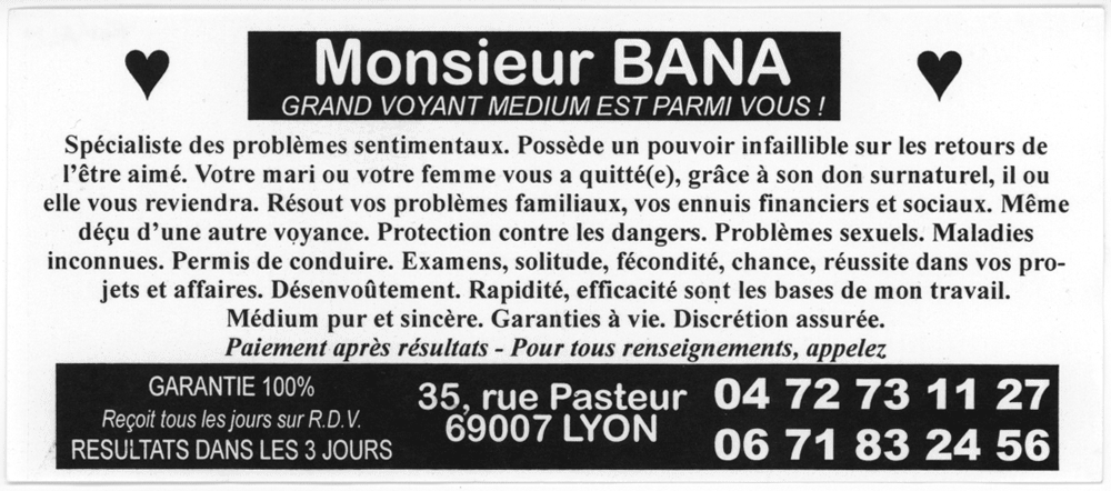 Cliquez pour voir la fiche détaillée de BANA
