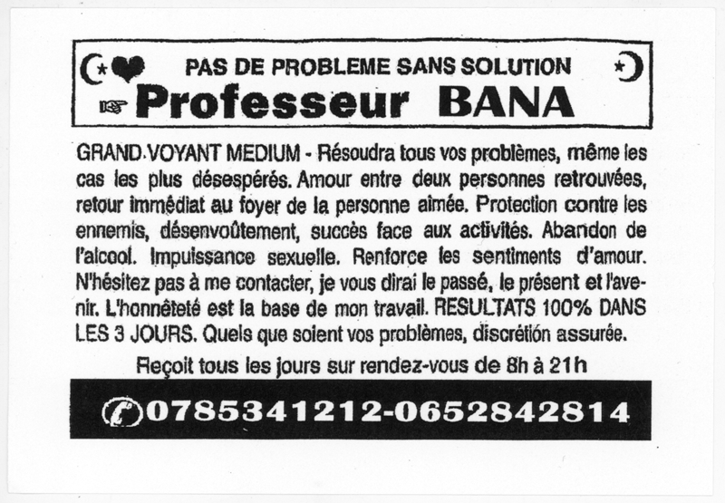 Professeur BANA, Yvelines