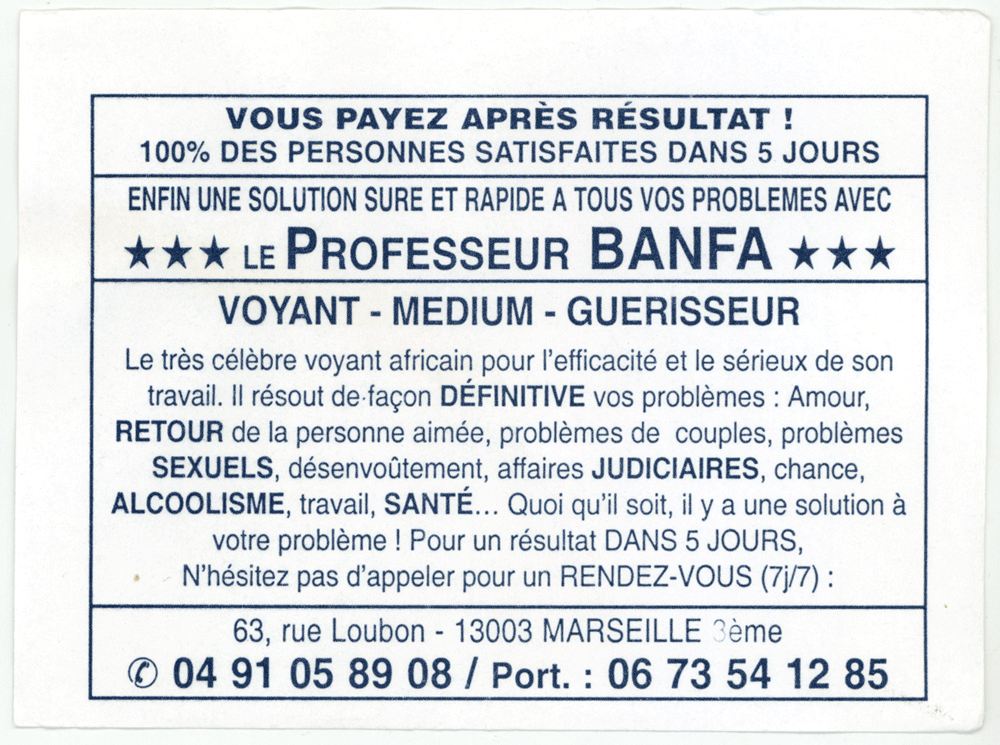 Cliquez pour voir la fiche détaillée de BANFA
