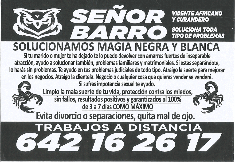 Monsieur BARRO, Espagne