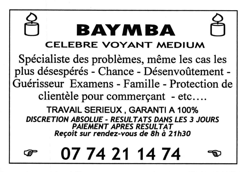 Cliquez pour voir la fiche détaillée de BAYMBA