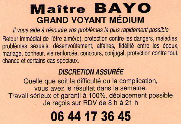 Maître BAYO, Hérault, Montpellier