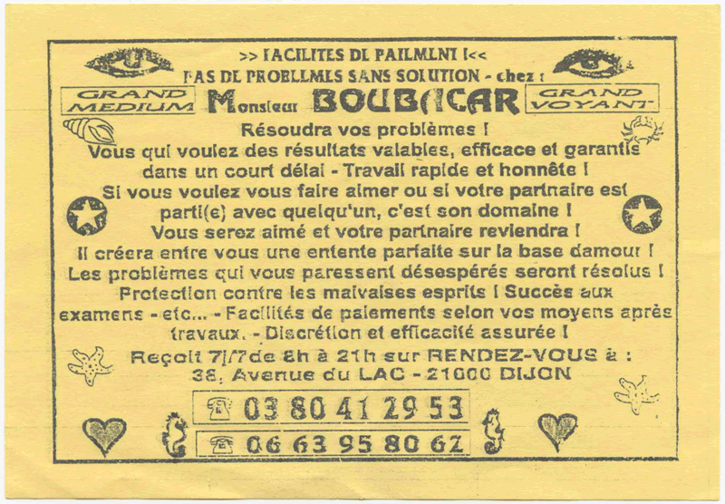Monsieur BOUBACAR, Dijon