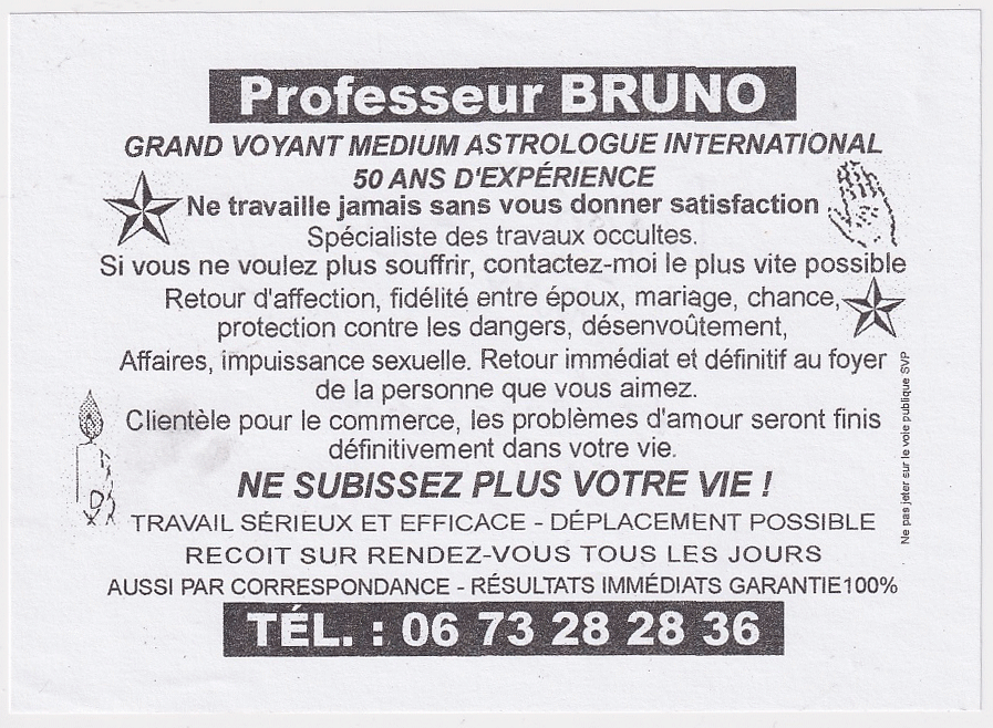 Cliquez pour voir la fiche détaillée de BRUNO