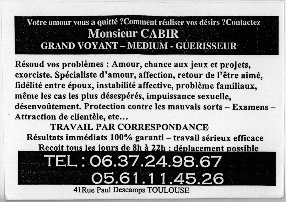Cliquez pour voir la fiche détaillée de CABIR