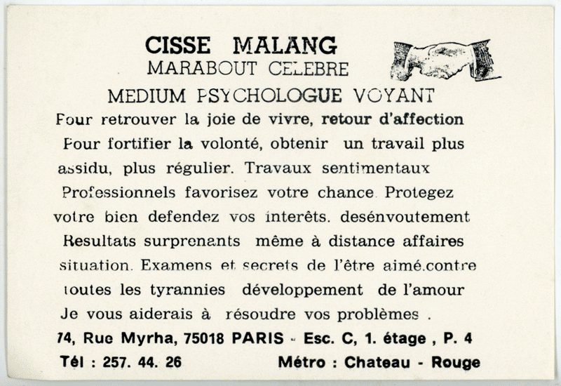 Cliquez pour voir la fiche détaillée de CISSE MALANG