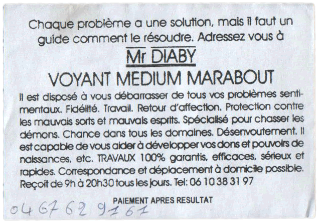Monsieur DIABY, Hérault, Montpellier