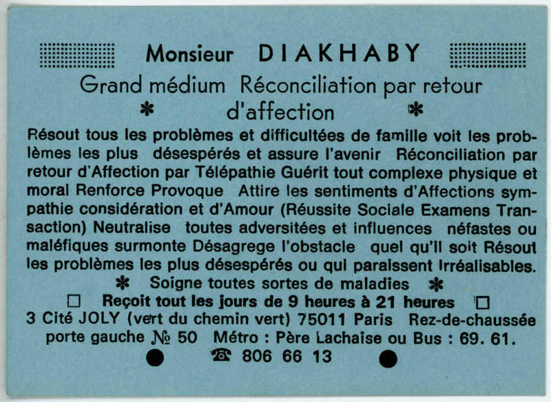 Cliquez pour voir la fiche détaillée de DIAKHABY