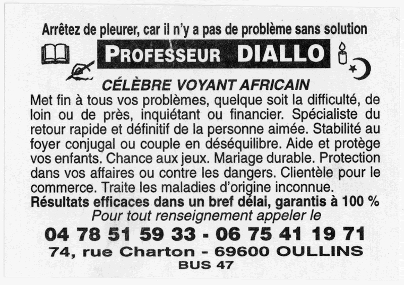 Professeur DIALLO, Lyon