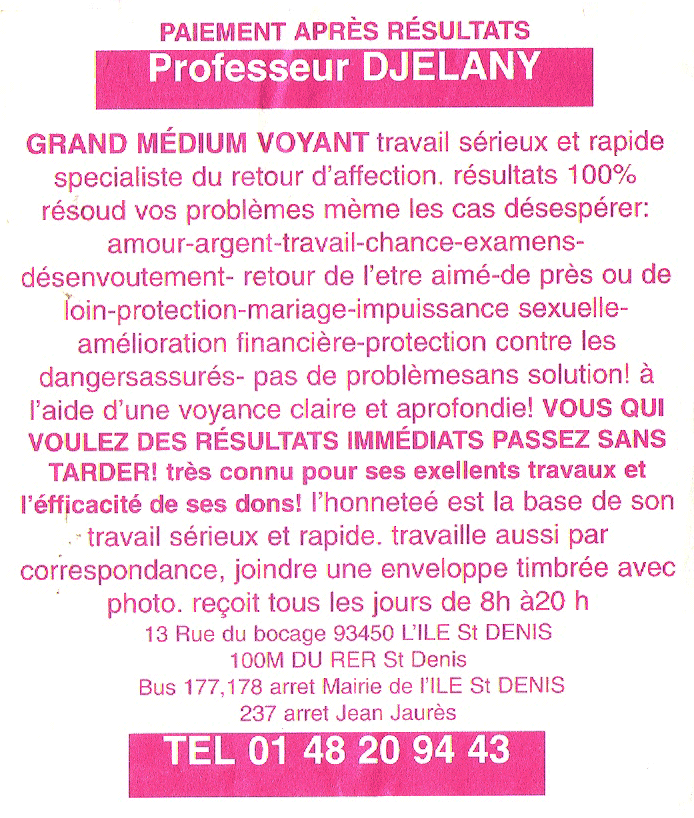 Cliquez pour voir la fiche détaillée de DJELANY