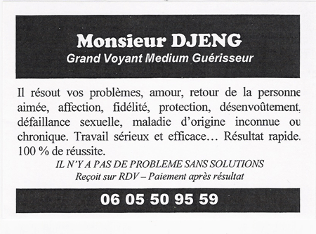 Monsieur DJENG, Rennes