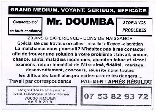 Monsieur DOUMBA, Rouen
