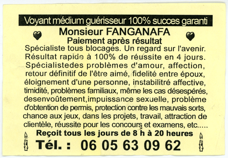 Monsieur FANGANAFA, Rouen