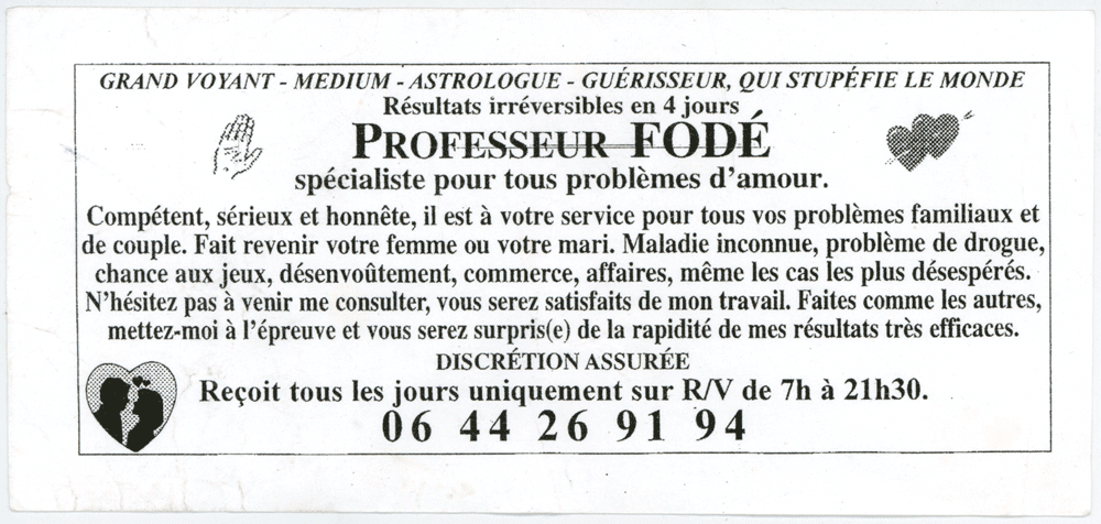 Professeur FODÉ, Lyon