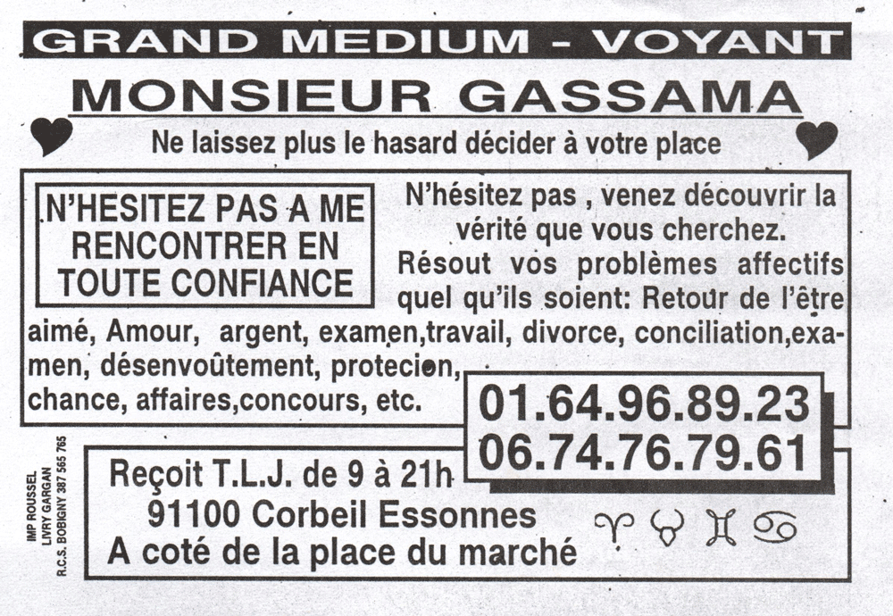 Monsieur GASSAMA, Essonne