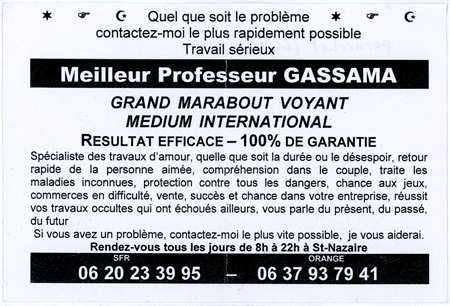 Professeur GASSAMA, Loire Atlantique