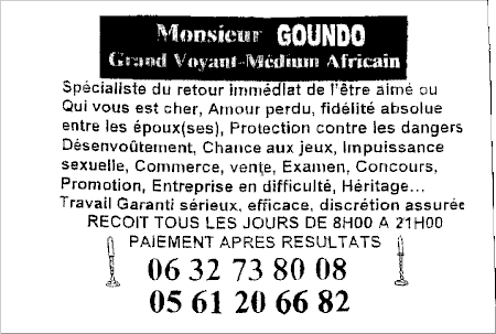 Monsieur GOUNDO, Toulouse