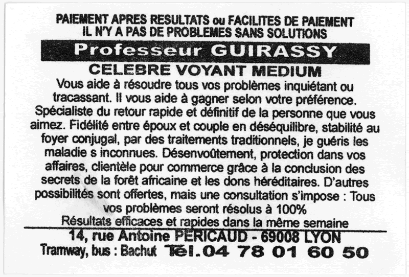 Professeur GUIRASSY, Lyon