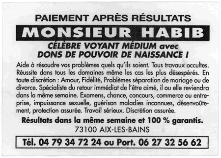 Monsieur HABIB, Aix-les-Bains
