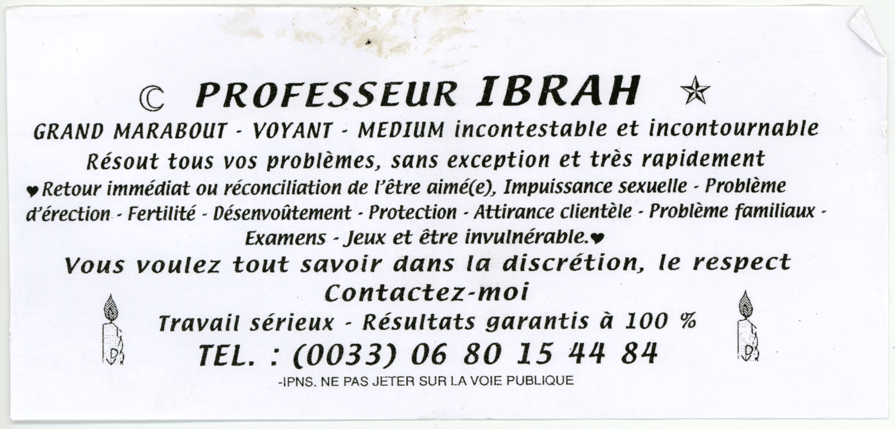 Professeur IBRAH, Lyon