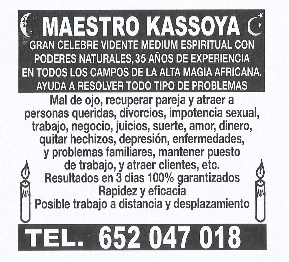 Maître KASSOYA, Espagne