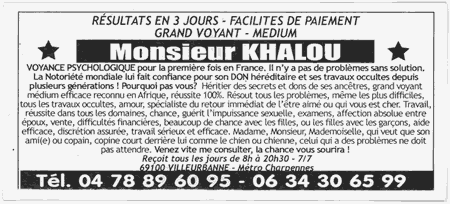 Monsieur KHALOU, Villeurbanne