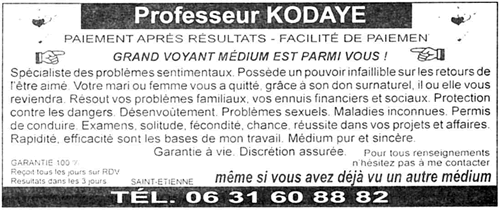 Professeur KODAYE, Saint-Etienne