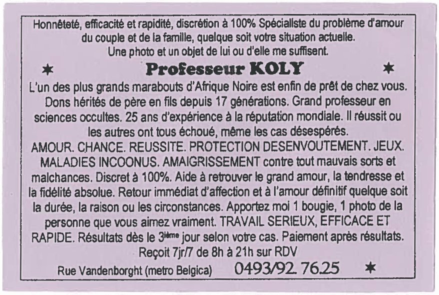 Cliquez pour voir la fiche détaillée de KOLY