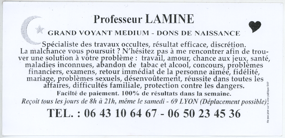 Professeur LAMINE, Lyon