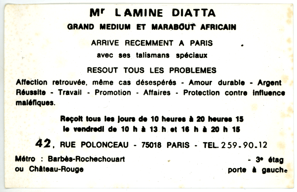 Cliquez pour voir la fiche détaillée de LAMINE DIATTA