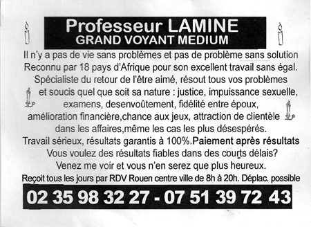 Professeur LAMINE, Rouen