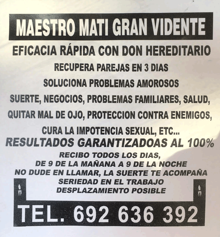 Maître MATI, Espagne