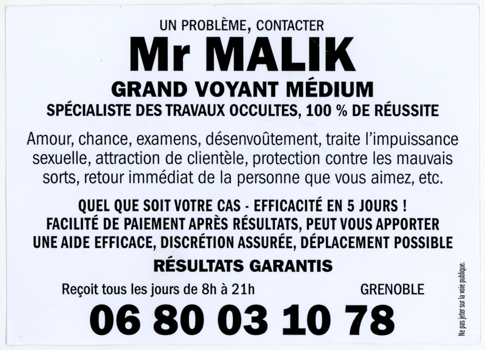 Monsieur MALIK, Grenoble