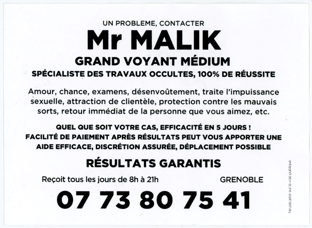 Cliquez pour voir la fiche détaillée de MALIK