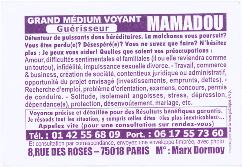  MAMADOU, Lyon