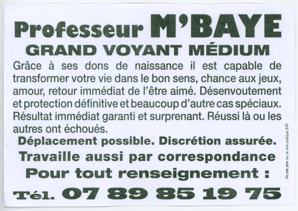 Professeur M