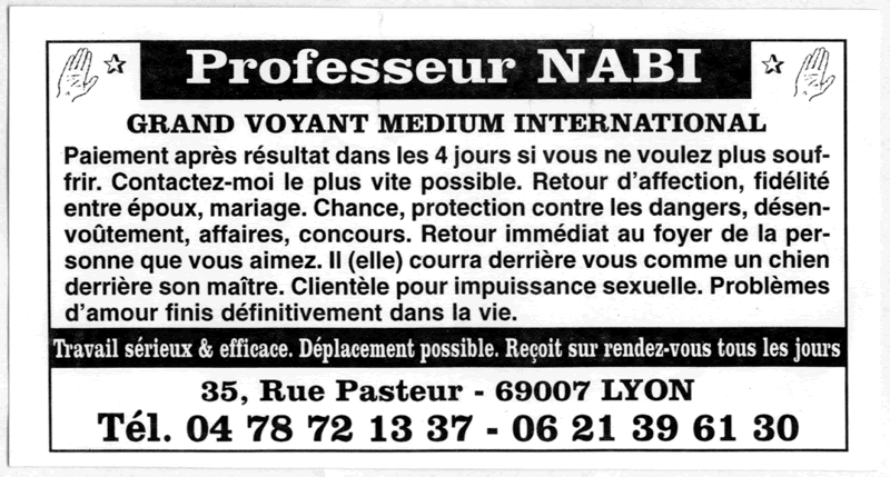 Professeur NABI, Lyon