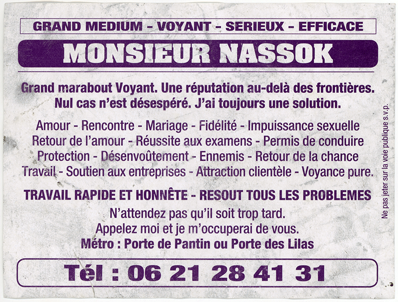 Monsieur NASSOK, Seine St Denis