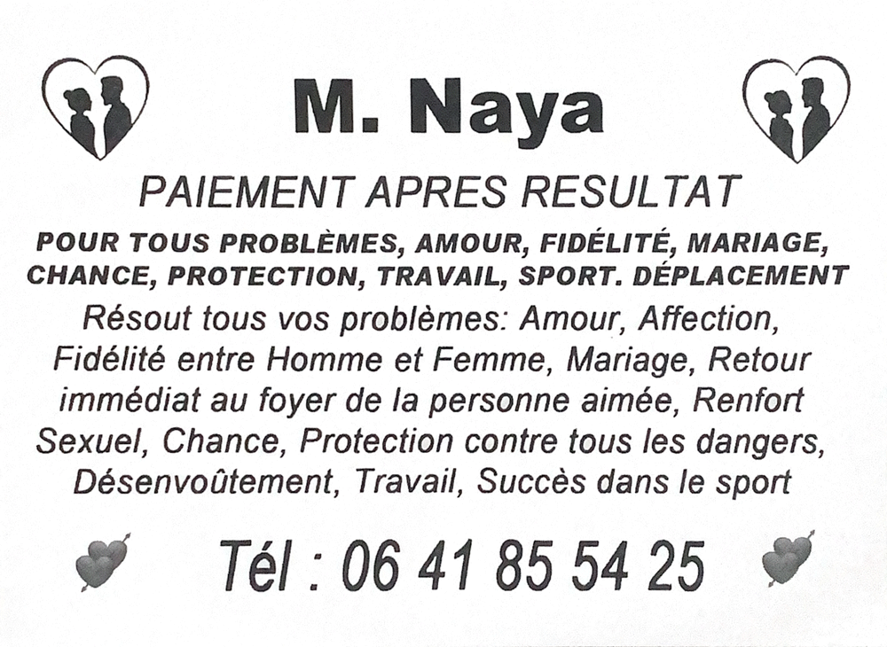 Monsieur Naya, (indéterminé)