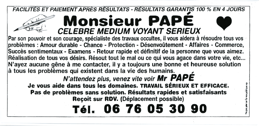 Cliquez pour voir la fiche détaillée de PAPÉ